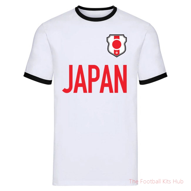 Sweden Logo & Text Ringer Tee (White)
