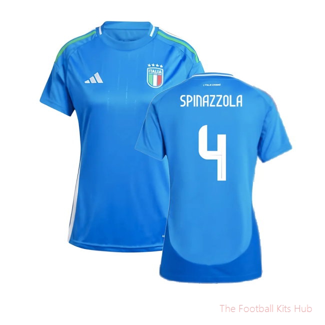 2024-2025 Italy Home Shirt (Ladies) (SPINAZZOLA 4)
