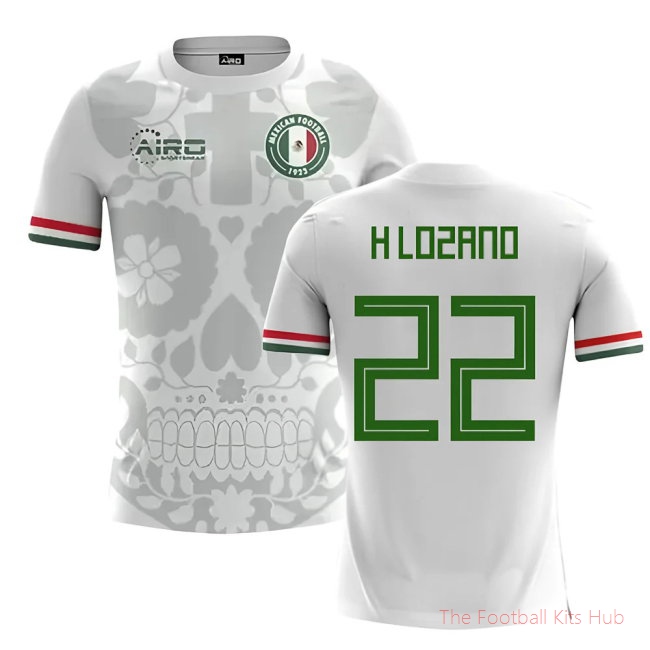 [LK] 2025/26 Mexico Away Football Shirt (H.Lozano 22)