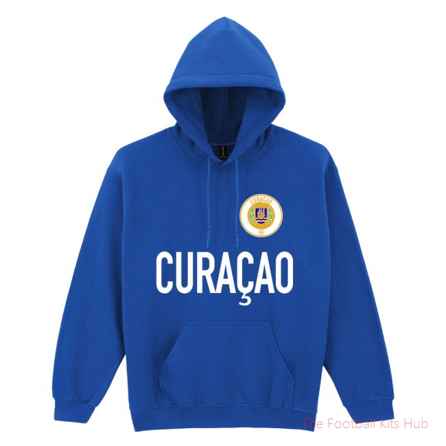 Curacao National Team Text Hoodie (Blue)