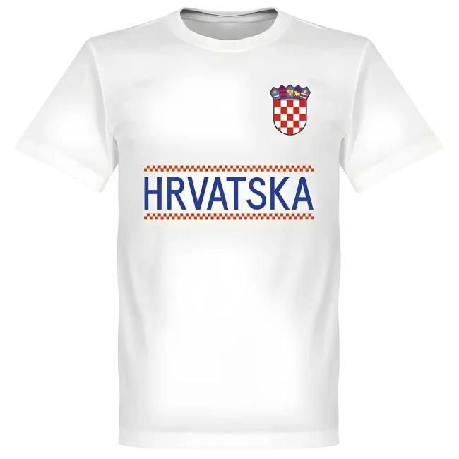 Croatia Ivan Perisic 4 Team T-Shirt - White