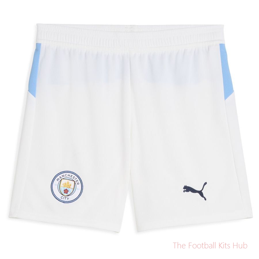 Manchester City Home Shorts 2025/26 Kids