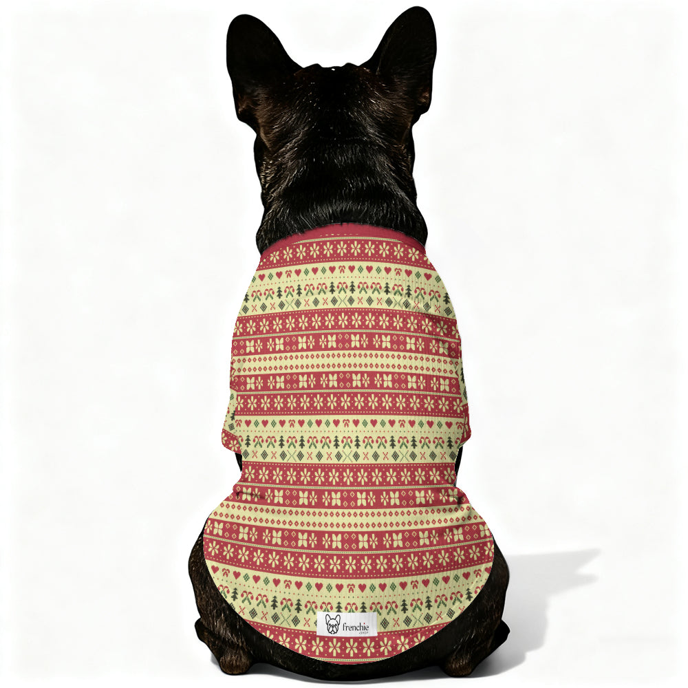 Fashion-Forward Artie - Wool Sweater For Frenchies for Home Use