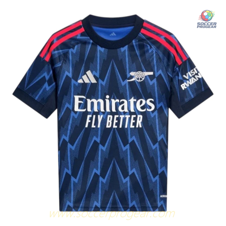 Arsenal Children's Edition Away Soccer Shirt 2025-2026 Season