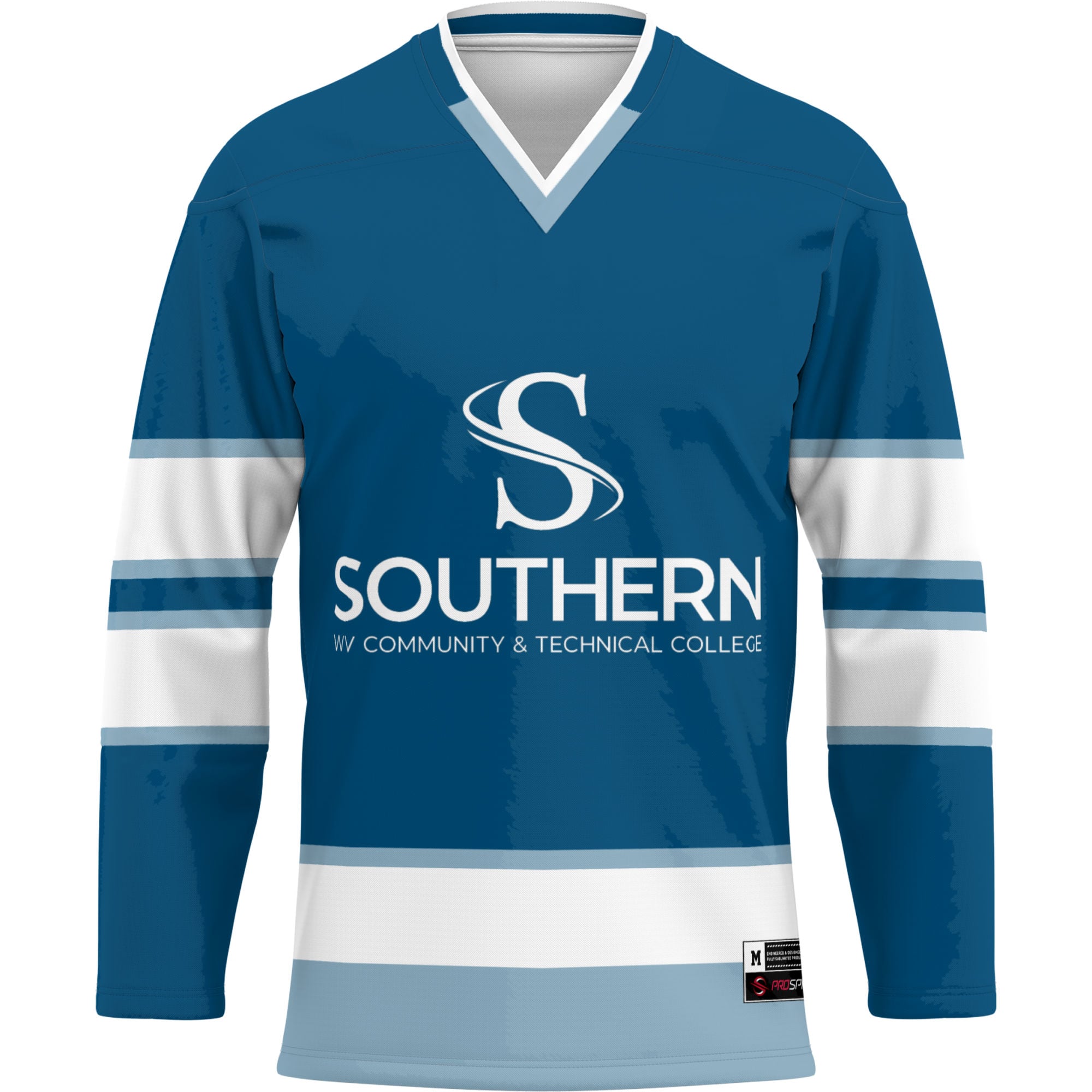 [DDG] Southern West Virginia Community and Technical College GameDay Greats Youth Hockey Jersey - Blue