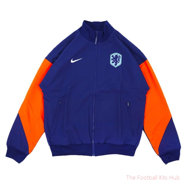 2024-2025 Netherlands Strike Anthem Jacket (Navy)