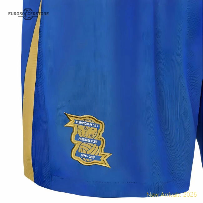 2025-2026 Birmingham City Home Shorts (Blue)