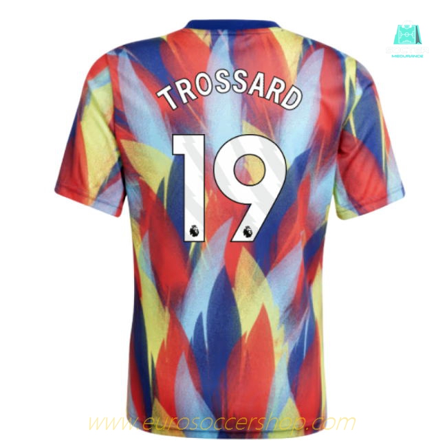 2025-2026 Arsenal Pre-Match Shirt (Victory Blue) - Kids (Trossard 19)