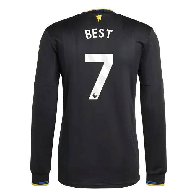 2025-2026 Man Utd Authentic Long Sleeve Third Shirt (Best 7) (Match...