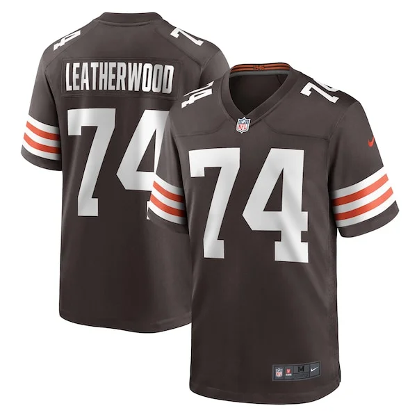 None Game NFL Jersey - Brown | Durable Football Apparel | NFL Football