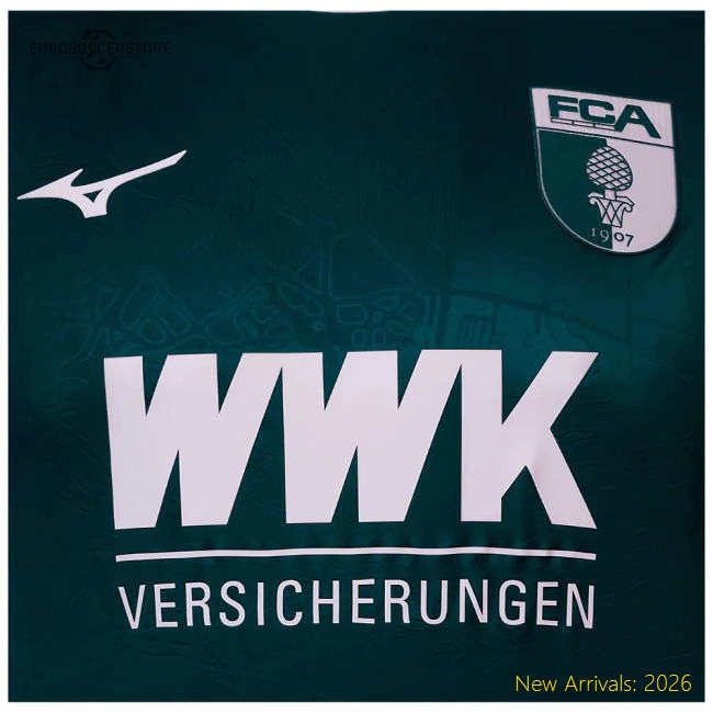 2024-2025 Fc Augsburg Away Shirt - Supporter Edition - Match Quality