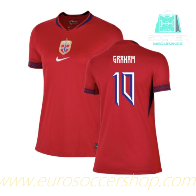 2025-26 Edition Replica Norway Home Kit Women's Version (Graham 10)