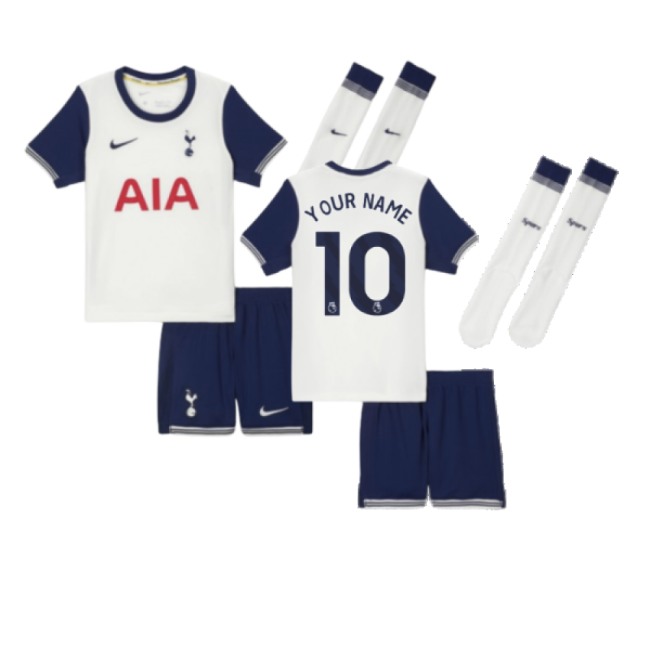 Official 2024-2025 Tottenham Hotspur Home Mini Kit (your Name)