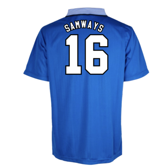 Original Premium Everton 1996 Home Retro Shirt (Samways 16) Uniform