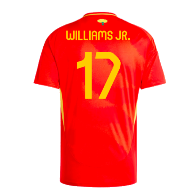 Spain Home Kit 2024-2025 Match Day Jersey Game Ready