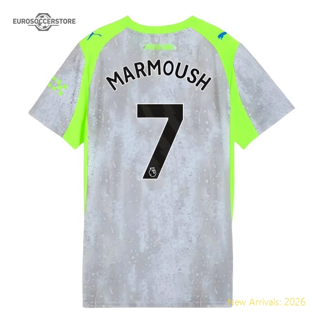 Exclusive Man City Womens Jersey Marmoush 2025-2026 Smart Fabric