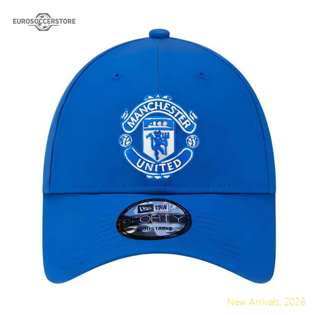 2023-2024 Manchester United 9Forty Adjustable Cap (Blue)