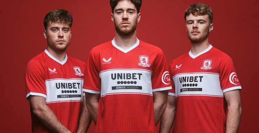 [KK] Castore Middlesbrough Kits Released No More Erreà 25 26 Home Away Kit &