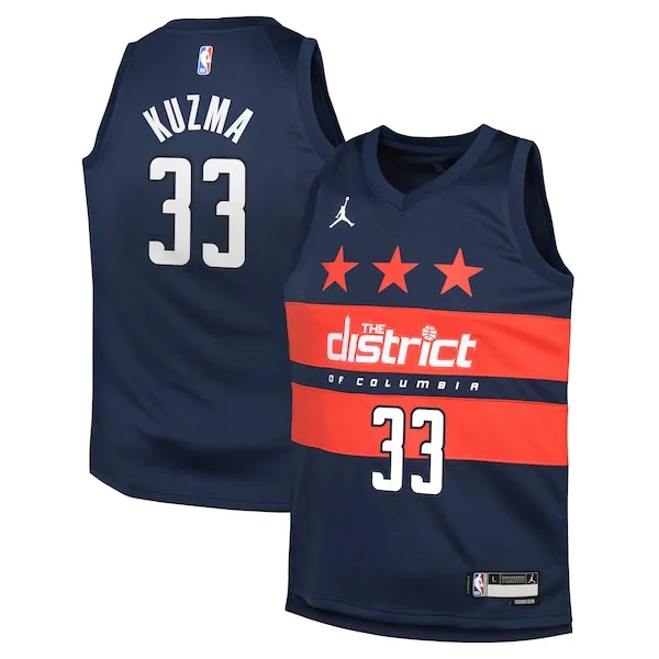 Kyle Kuzma WAS Official Team Jersey - Durable - Licensed Product