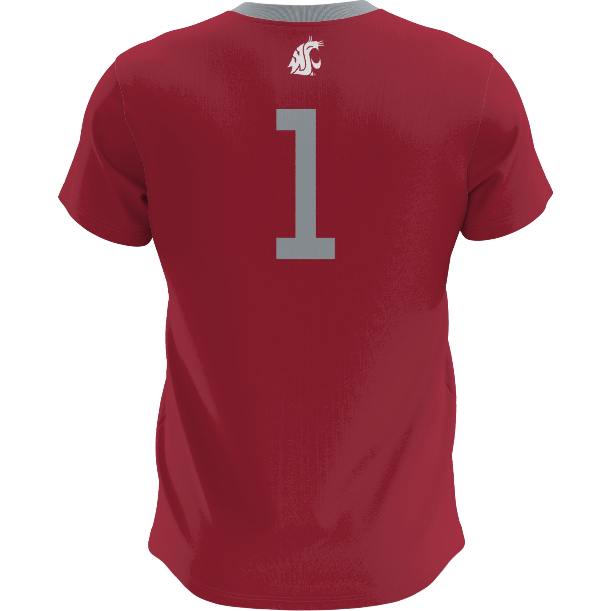 [ESK] Washington State Cougars GameDay Greats Lightweight Soccer Fashion Jersey - Crimson