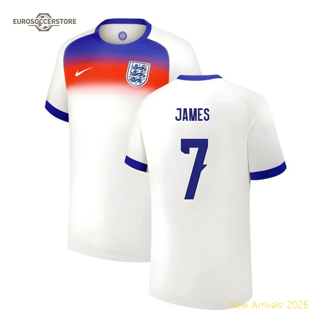 Luxury Womens Football Team James Jersey 2024-2025 Flattering