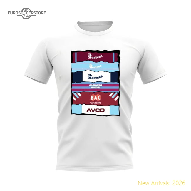 West Ham Fan Style Jersey Supporter Exclusive