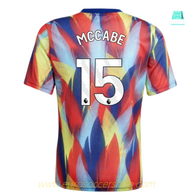 2025-2026 Arsenal Pre-Match Shirt (Victory Blue) - Kids (McCabe 15)