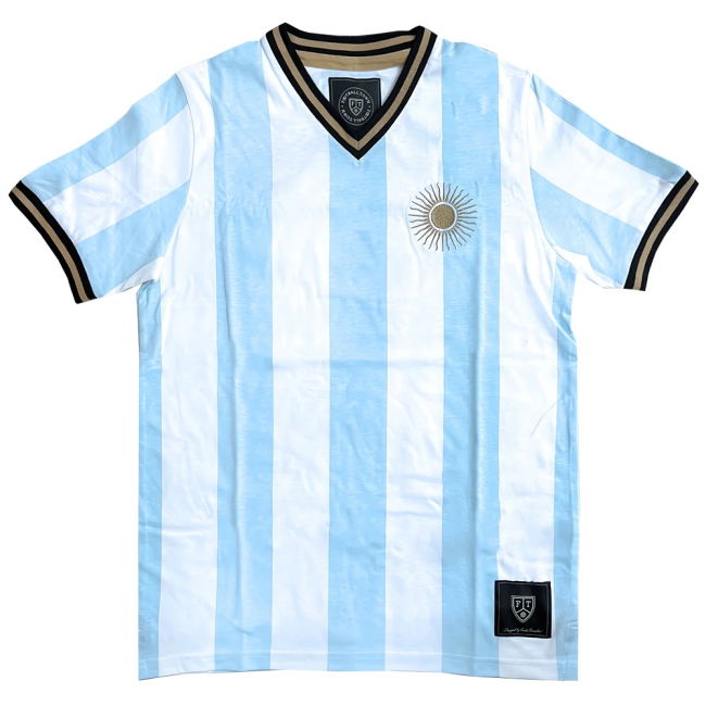 Original Replica Argentina Home Supporter Kit for Adults