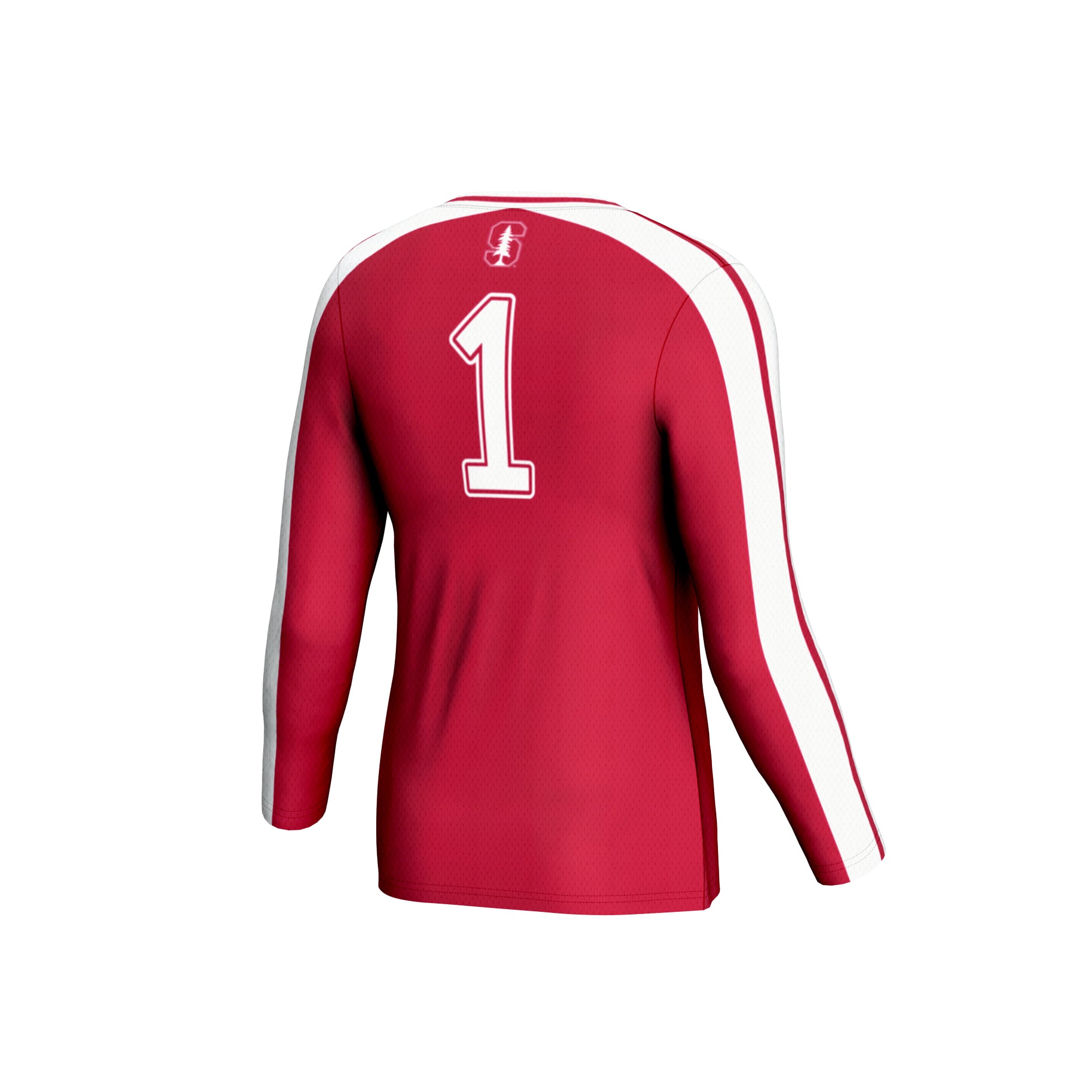 Stanford Cardinal GameDay Greats Youth #1 Lightweight Volleyball Fashion Jersey - Cardinal