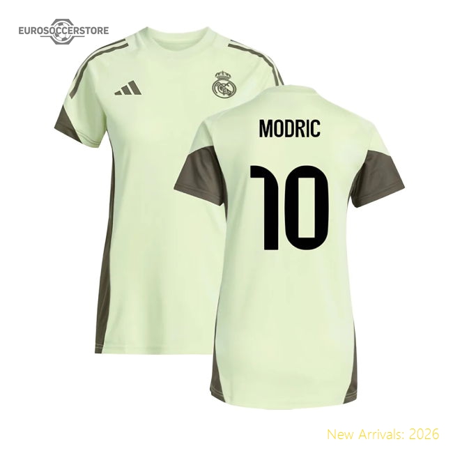 Comfortable Football Team Womens Modric Jersey 2025-2026 Flexible