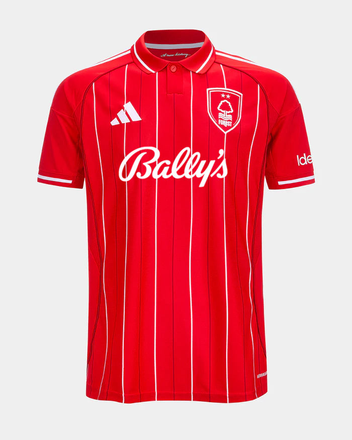 Nottingham Forest Home Soccer Jersey 2025/26 Authentic Kit