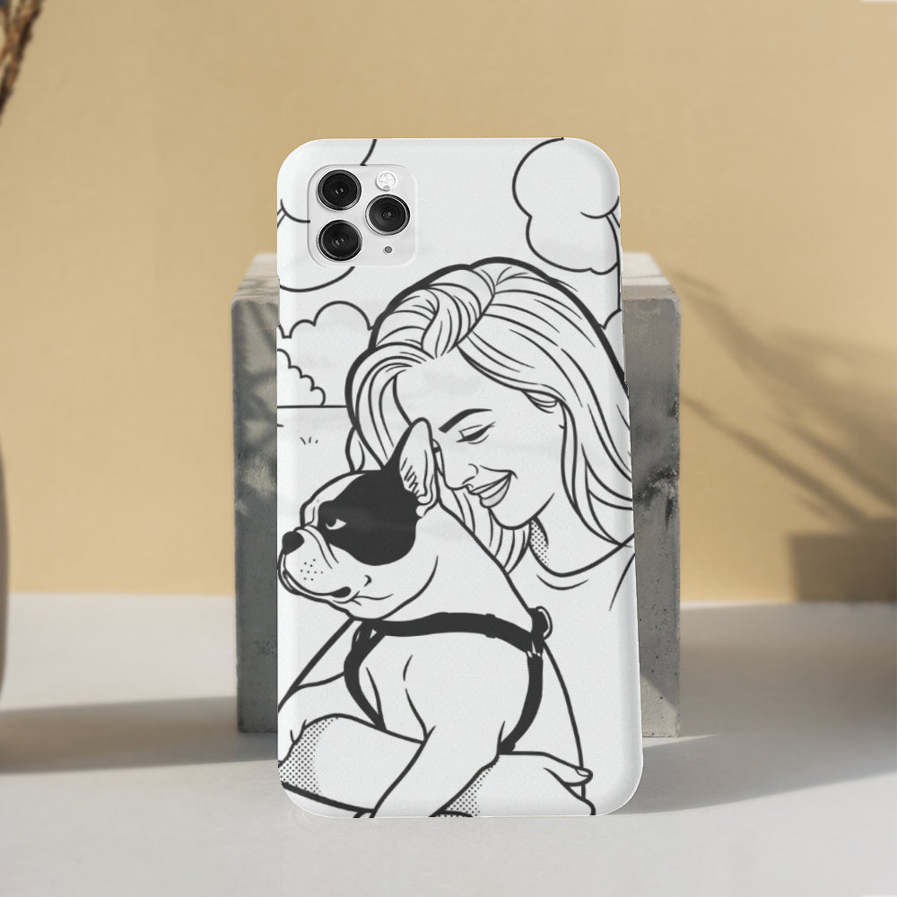 French Bulldog Cricket Personalized Phone Case For Iphone And Samsung Durable Dog Item
