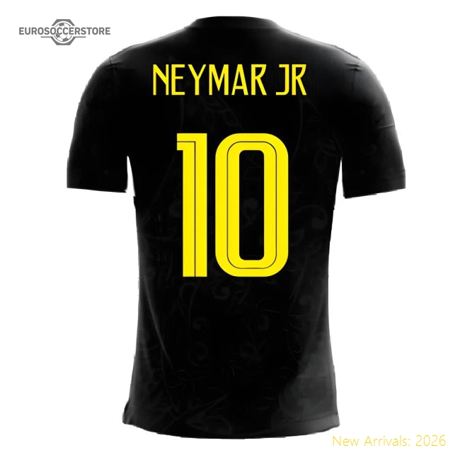 Neymar Brazil Jersey - Durable 2025-2026 Edition Style Comfort