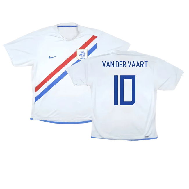 Holland 2006-08 Away Shirt ((Very Good) S) (Van Der Vaart 10)