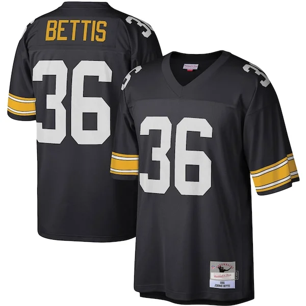 High-Quality PIT Steelers Replica Jersey - Black | NFL Fan Apparel