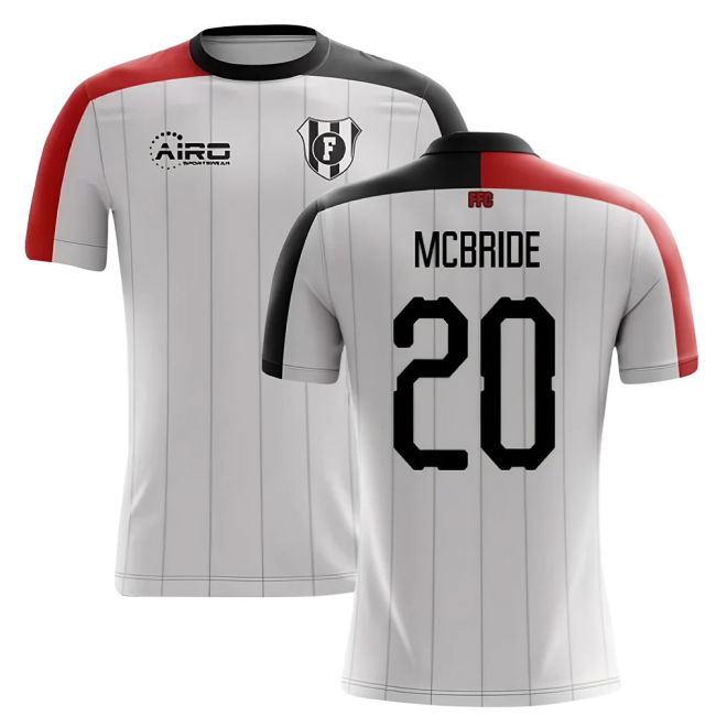 Famous 2025-2026 FUL Home Player Issue McBride 20 - Adults Elite#599