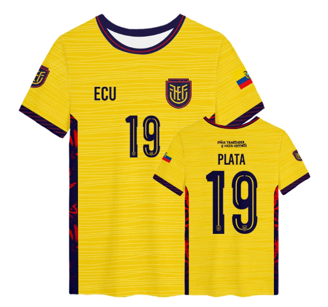 [FSOUK] Ecuador #19 Gonzalo Plata Home 2026 World Cup
