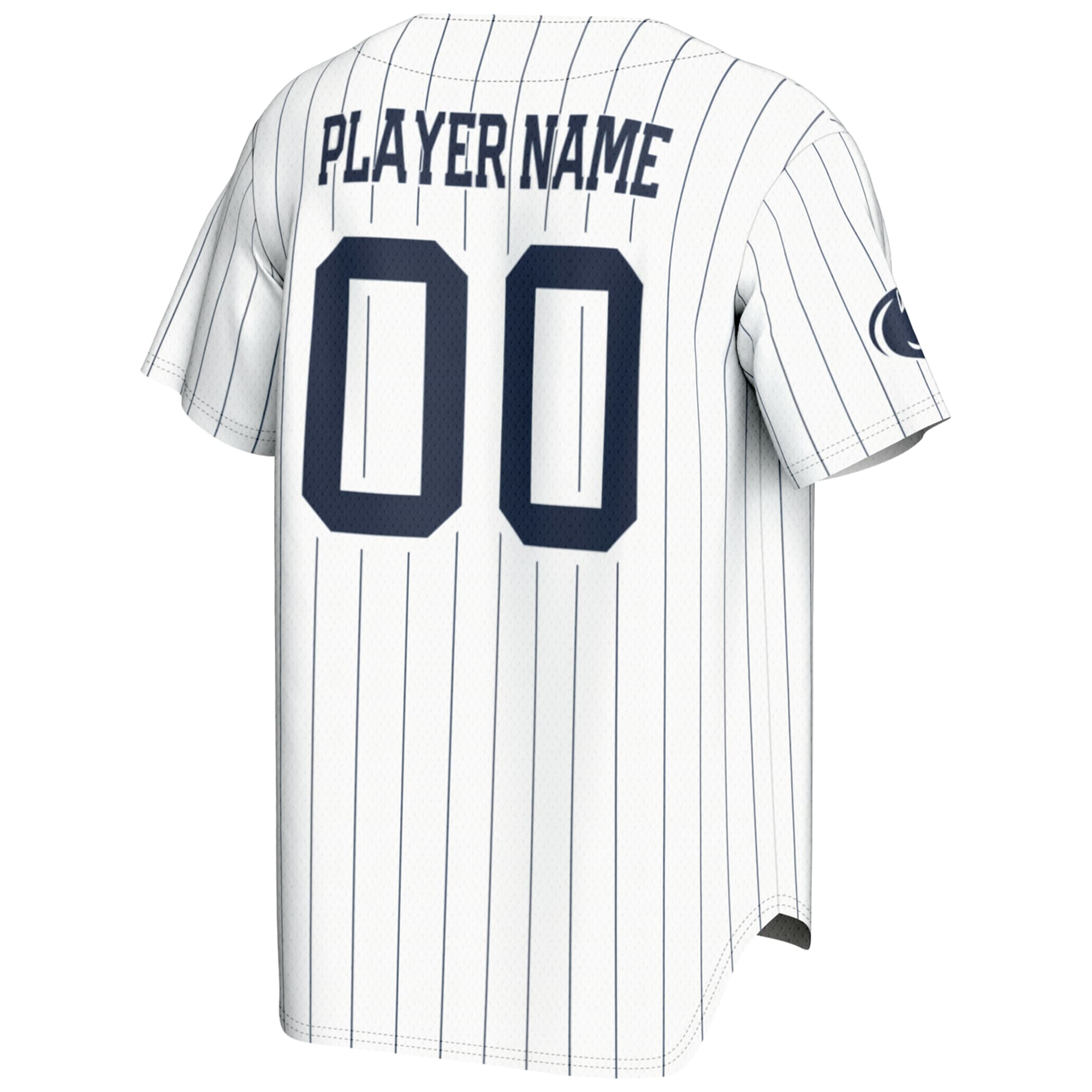 [NJP] Penn State Nittany Lions GameDay Greats NIL Pick-A-Player Lightweight Baseball Jersey - White