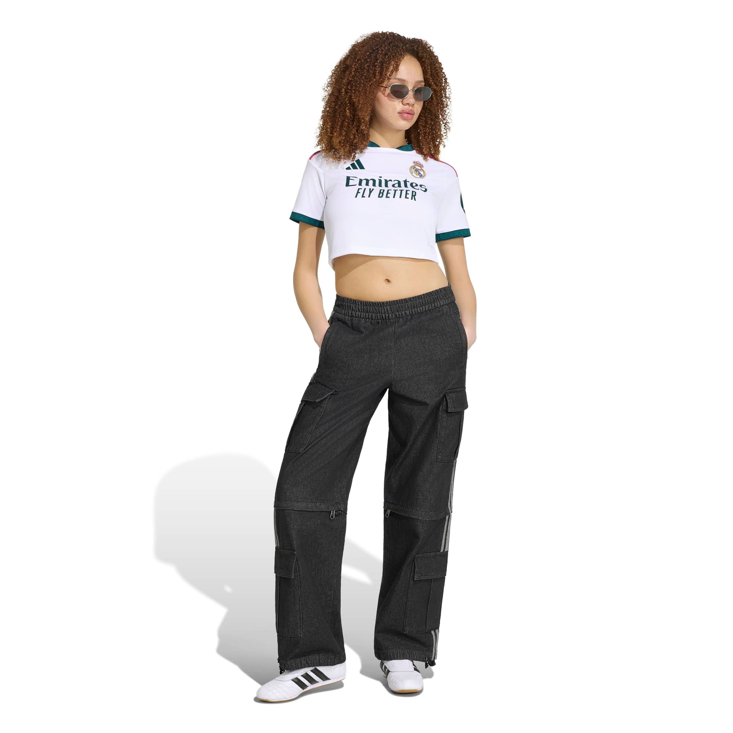 [SJH] Real Madrid Women's 2026/27 Home Cropped Replica Jersey - White
