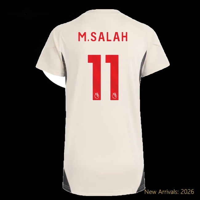 Chic Liverpool Womens M.salah Jersey 2025-2026 Soft-touch