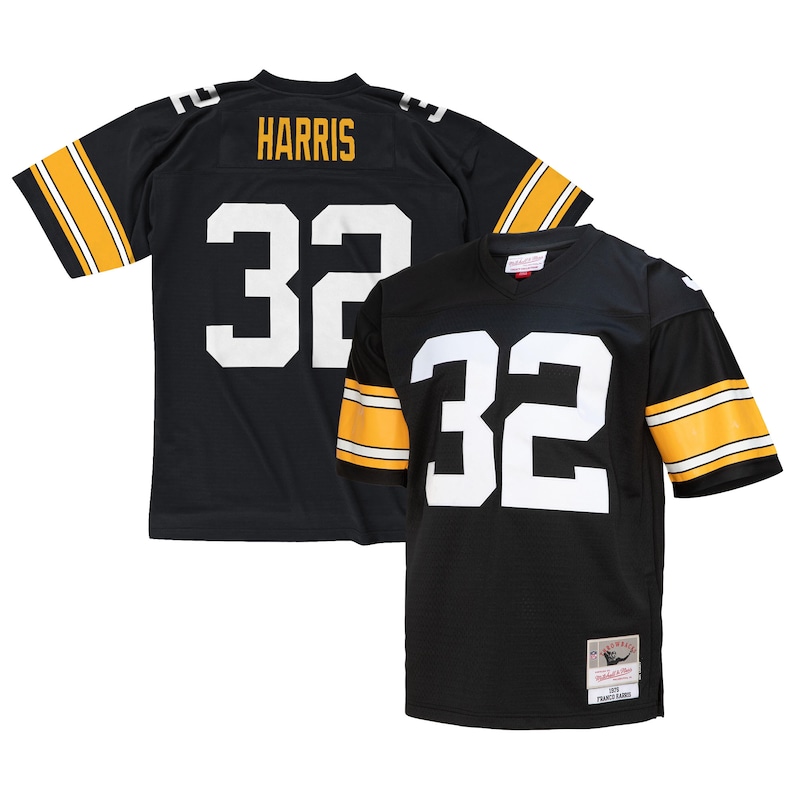 None Franco Harris PIT Steelers Championship High-Quality Jersey