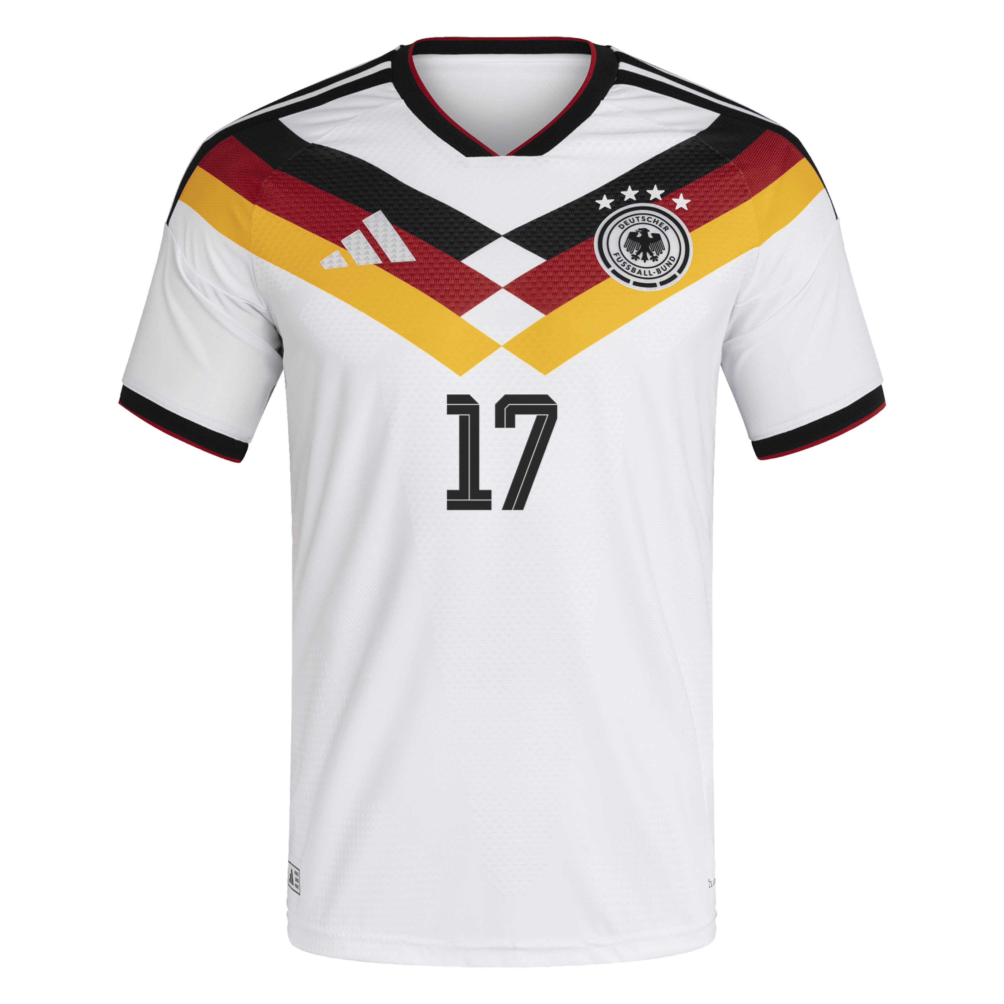 [SJH] Florian Wirtz Germany National Team 2026 Home Authentic Jersey - White