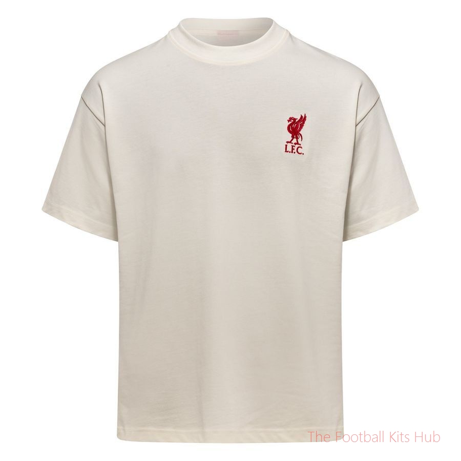 Liverpool T-Shirt YNWA Oversized - Off White