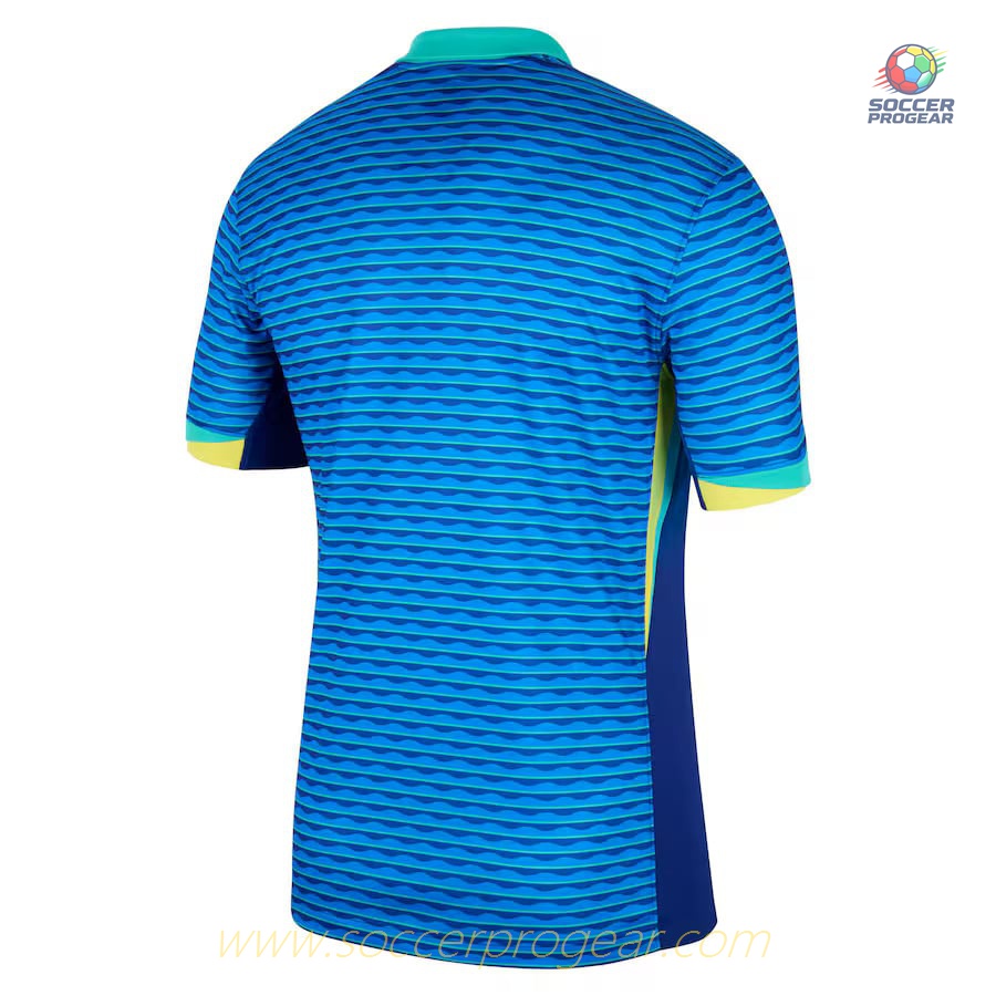 Children's Brazil Away Soccer Shirt 2024/25 Collection