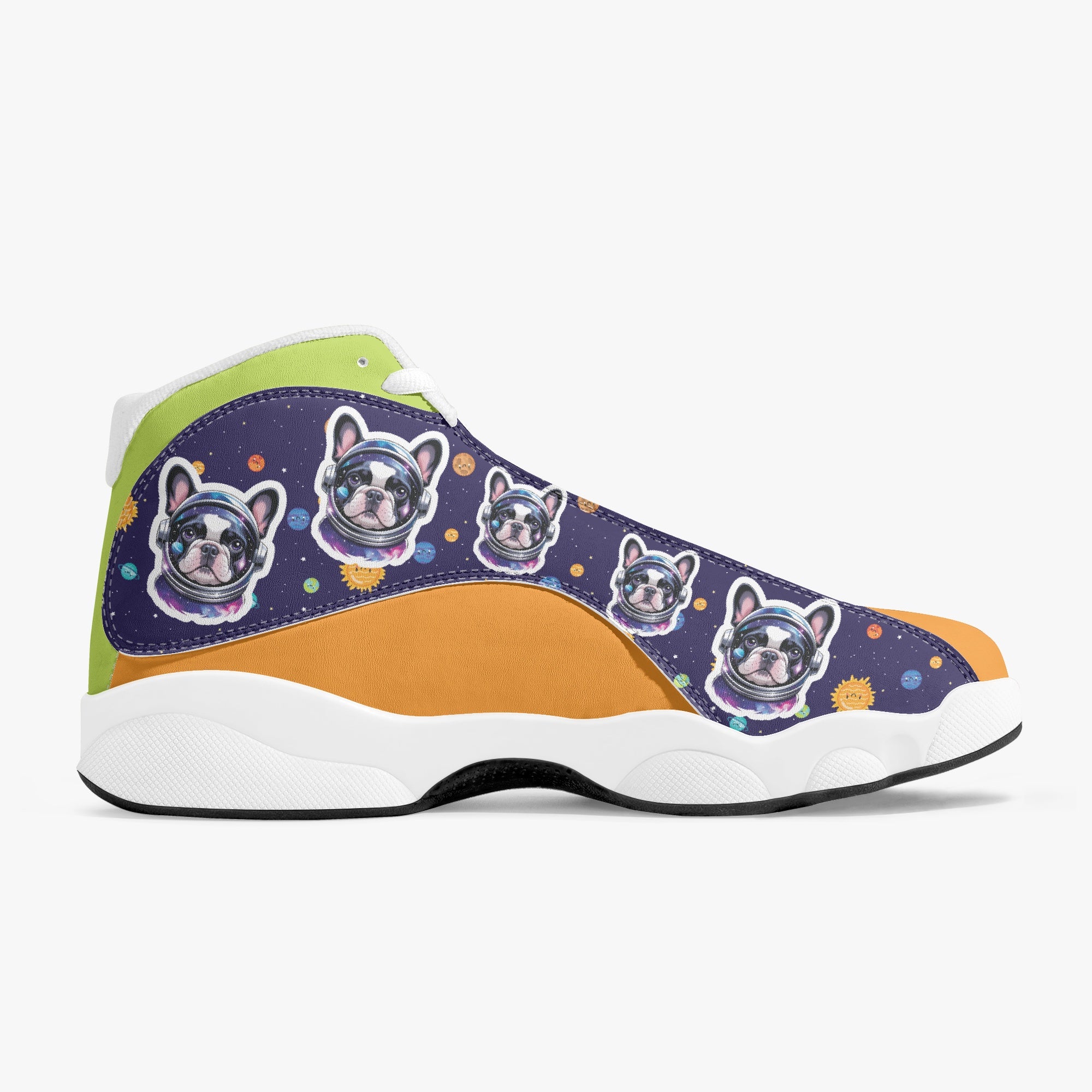 Cleo - Dog Owner Basketball Sneakers For Frenchie Fans | Premium Quality