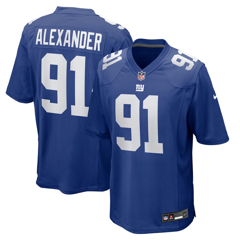 None Darius Alexander MVP Candidate NY Giants Elite Jersey Football Ap