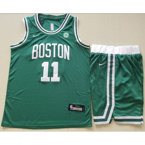 Green BOS Kyrie Irving #11 Nike Official Jersey Basketball Jersey