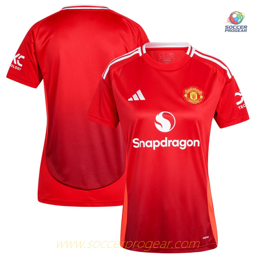 Manchester United Home Team Soccer Shirt 2024-25 Edition Women's Edition