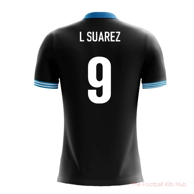 2025-2026 Uruguay Airo Concept Away Shirt (L Suarez 9)