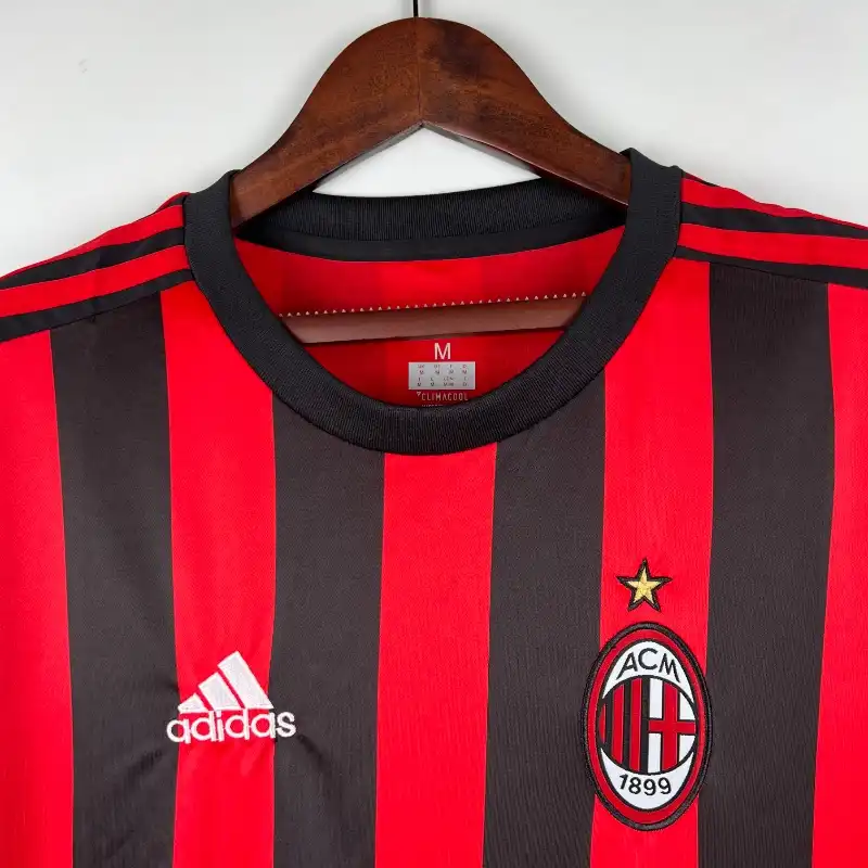 2017-2018 AC Milan Jersey retro kit